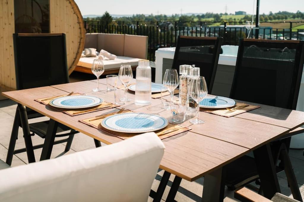 Luxusapartment In Backnang Mit Wellness Bagian luar foto